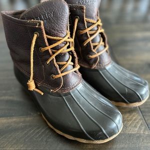 Sperry Saltwater Duck Rainboots 7.5 wide